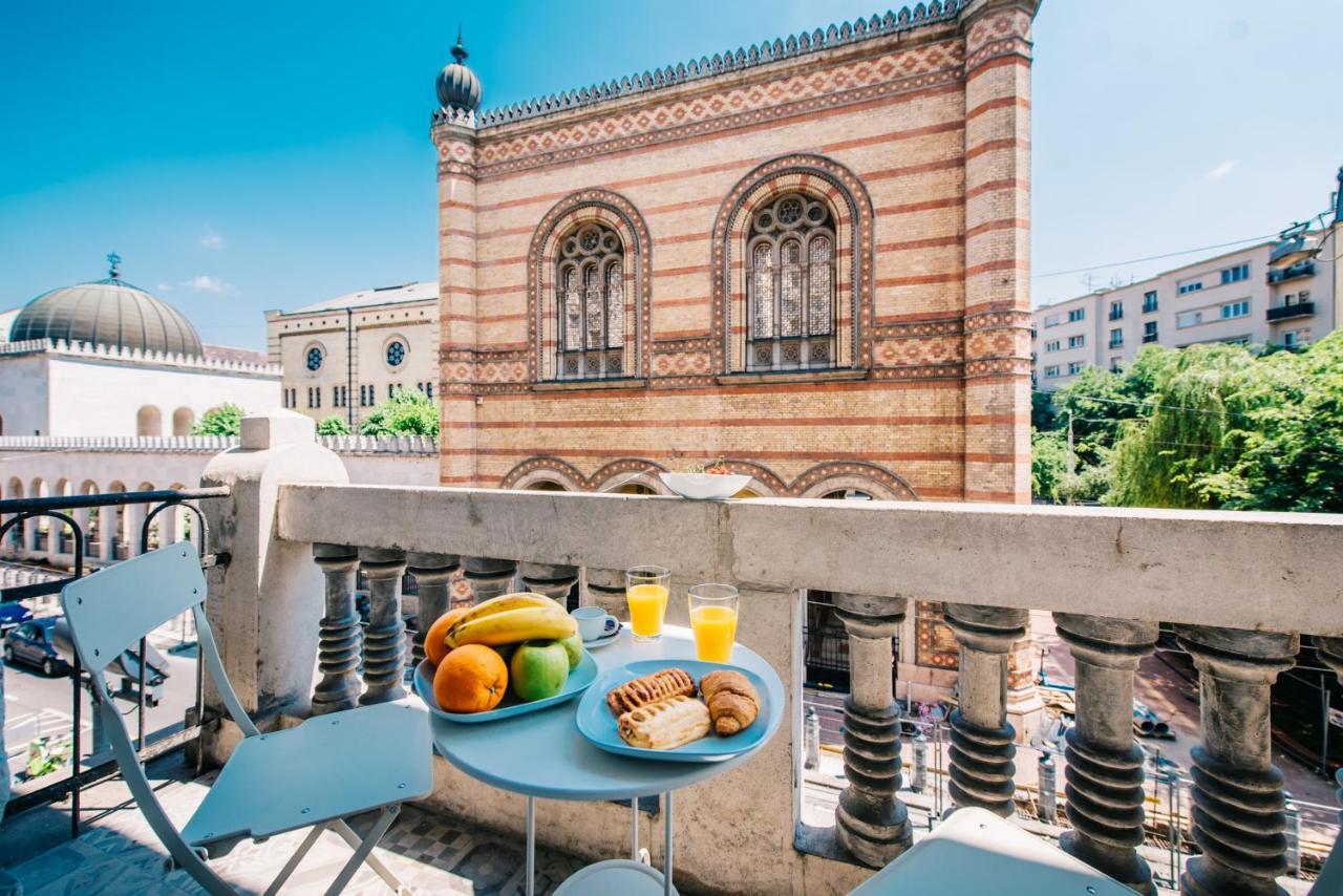 Jacuzzi Sinagoga View Lejlighed Budapest Eksteriør billede